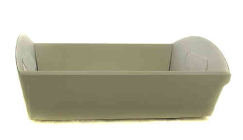 Schale Kiste offen eckig / beige 22 x 15,5 x 6 cm