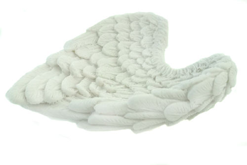 Dekoration Engel Flügel Schale *weiss* Länge 9,5 cm