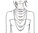 schlichte Schutzengel Angel Kette 925 Sterlingsilber 38-60 cm Halskette  seitwärts seitlich zentrier
