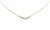 7 kubische CZ Zirkonia Kette solid echt 333 8K Gold Goldkette Halskette