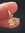 echt Gold 333 8k Vierblättriges Kleeblatt Glücksbringer Halskette